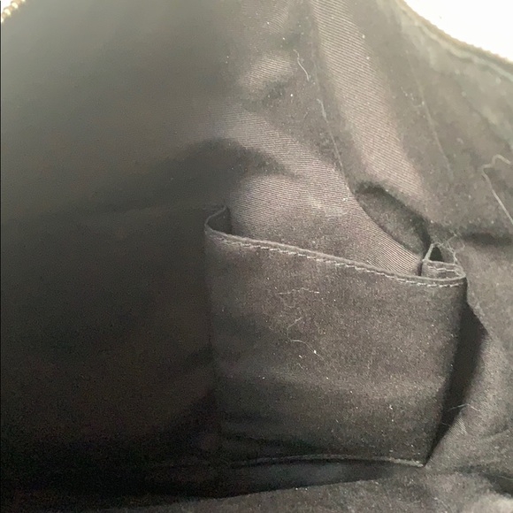 Coach - Black Leather Shoulder Purse with Scarf - Picture 9 of 15